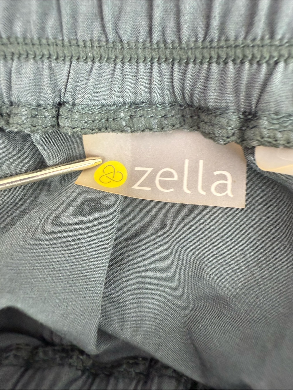 Zella shorts grey High-Waist Drawstring Shorts in Olive Green - Picture 5 of 7